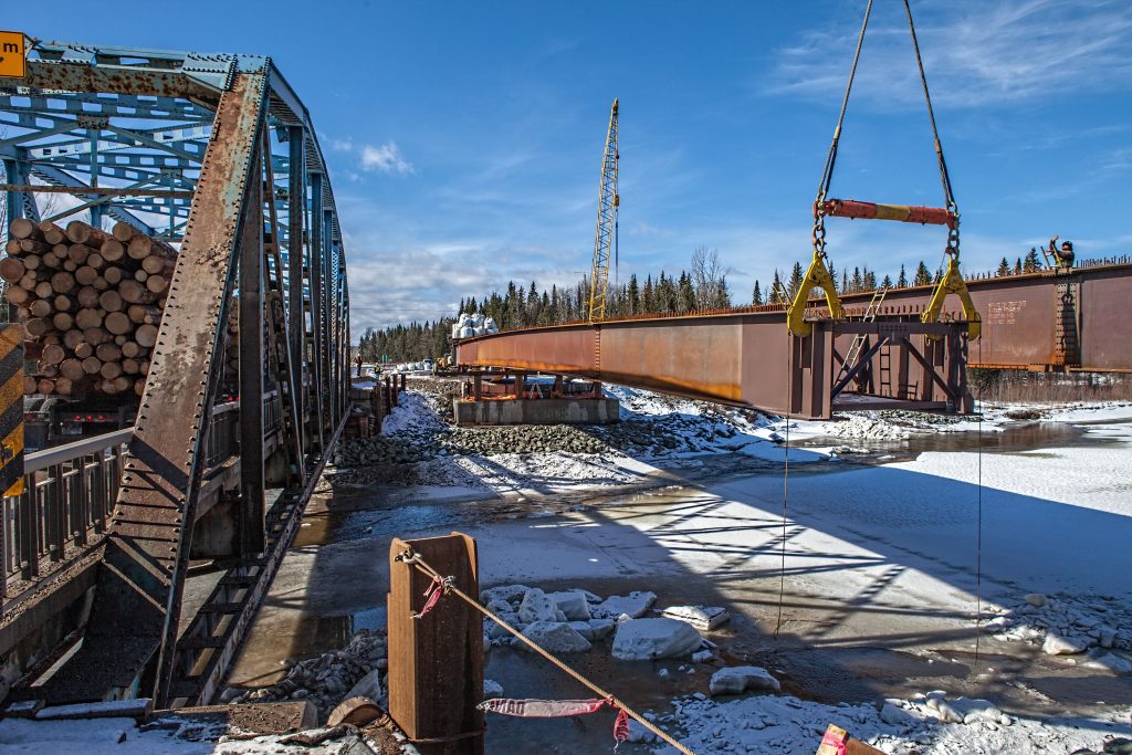 Salmon River Bridge, Prince BC Surespan