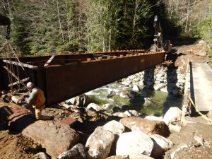 Narrows Inlet Hydro Electric Project – Road and Bridge Phase, Narrows Inlet, BC