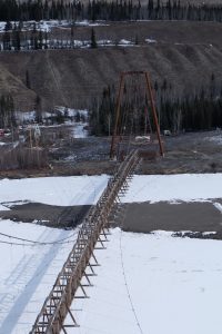 Ross River Pedestrian Bridge, Yukon Territory