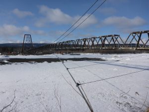 Ross River Pedestrian Bridge, Yukon Territory