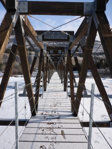 Ross River Pedestrian Bridge, Yukon Territory