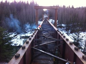 Nass River Bridge, Nass Camp, BC