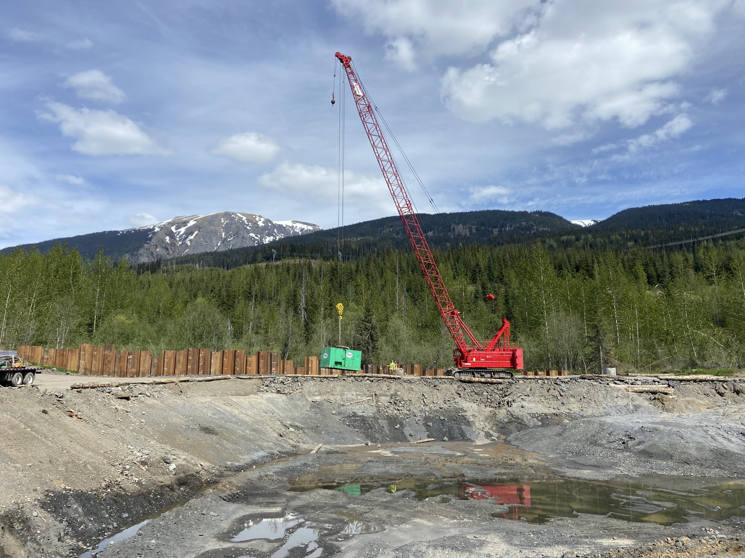 GLACIER CREEK SHEET PILES