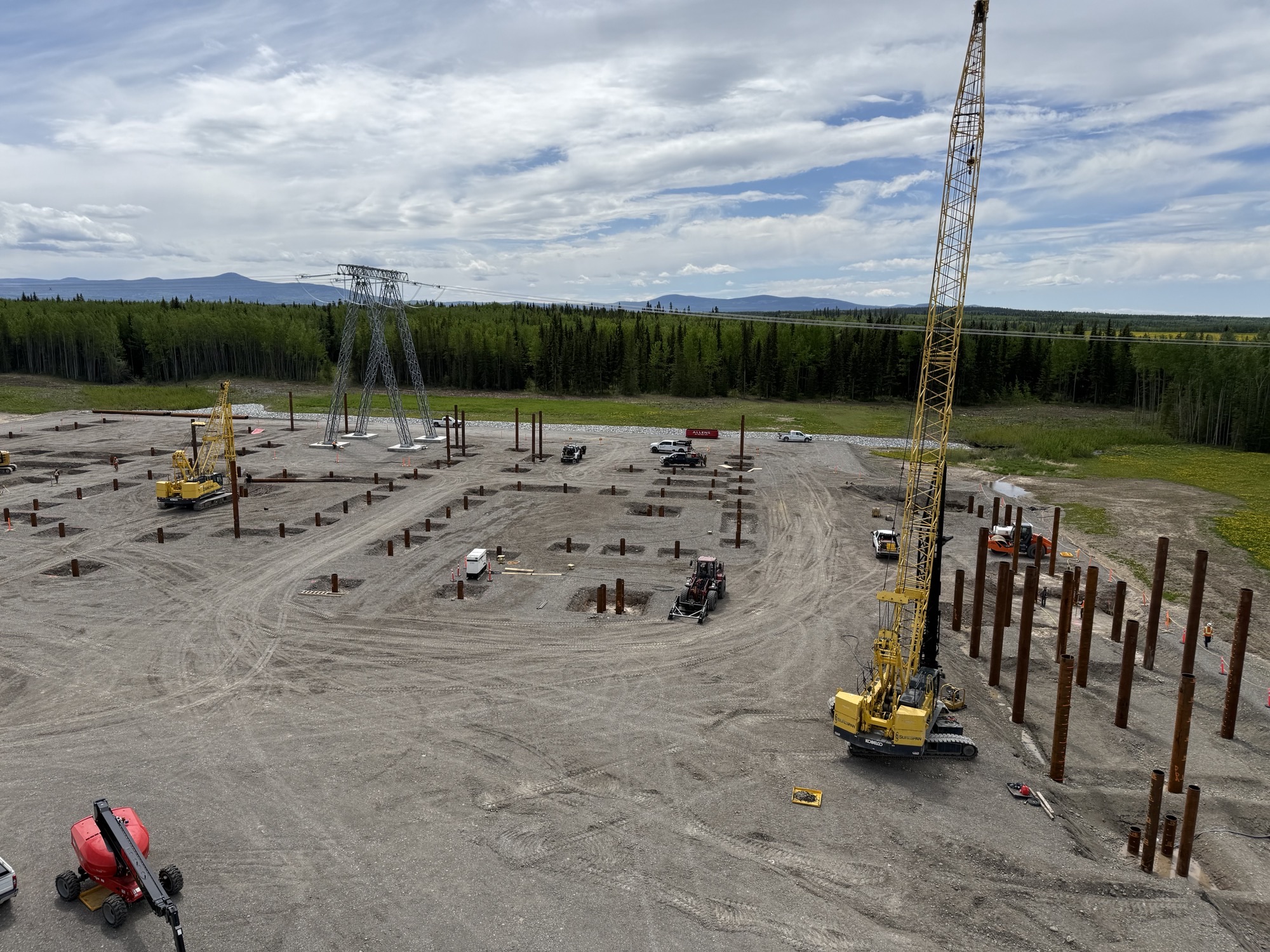 PGTC CAPACITATOR STATION PILING